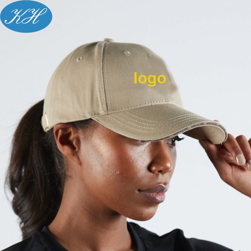 Baseball Hat Manufacturer - Stock 100% Cotton High End Classic Women Adjustable