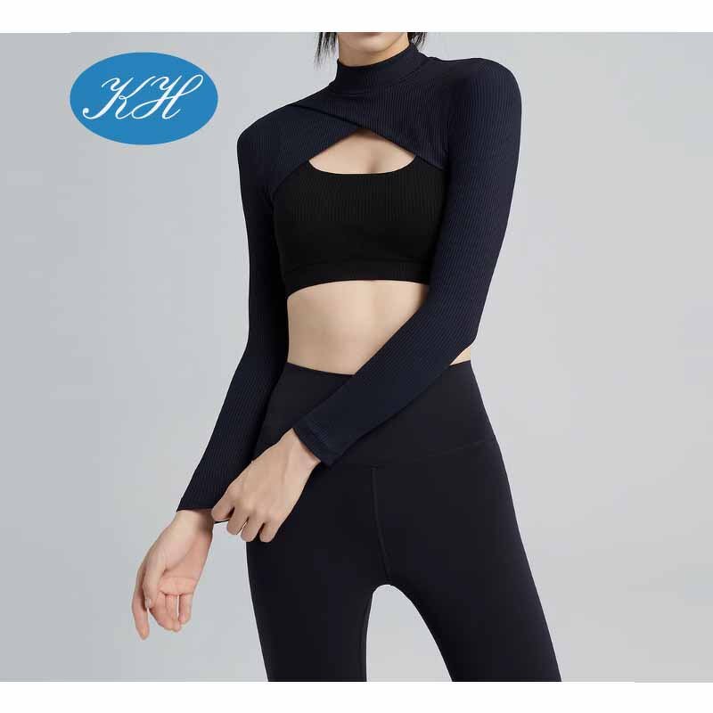 Pole Dance Top Manufacturer - Custom Long Sleeve With Sticky Silicone