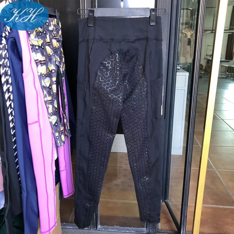 Riding Tights Manufacturer - Women Silicone Leggings Full Set Horse Riding Breeches Jodhpurs