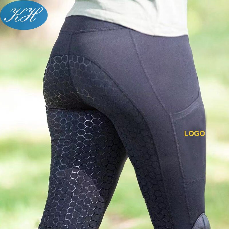 Riding Tights Manufacturer - Women Silicone Leggings Full Set Horse Riding Breeches Jodhpurs