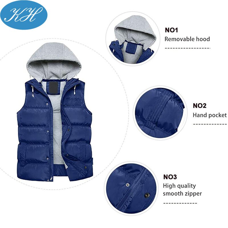 Winter Vest Manufacturer - Professional Custom Wholesale for Men Unisex Wearing