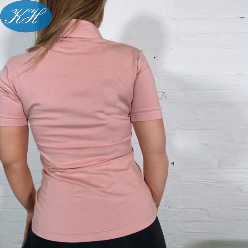 Women's Polo Shirts Manufacturer - Customized Golf Apparel 100% Cotton Embroidery