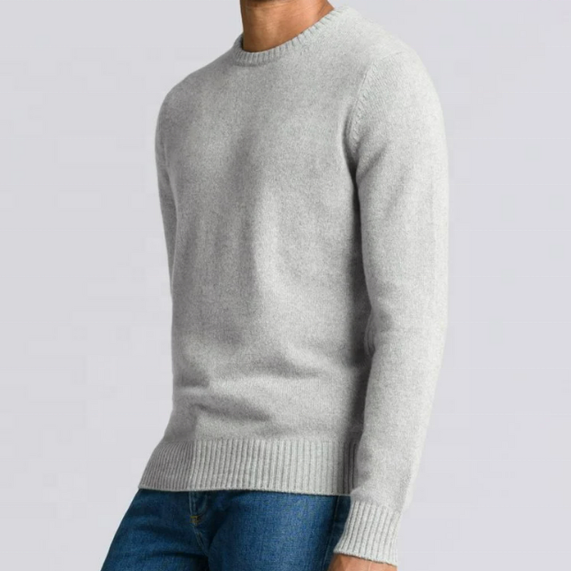 Men's Sweaters Manufacturer - Classical Wool Cashmere Pullover Knitwear Crew Neck