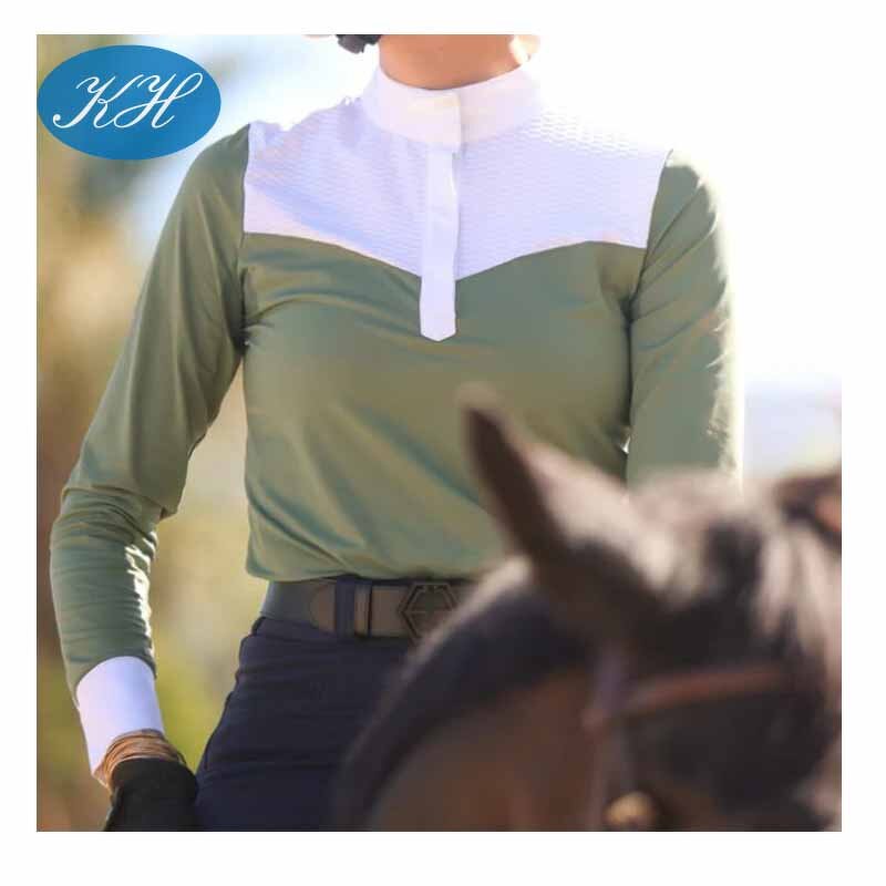 Equestrian Shirt Manufacturer - Custom Sun Protection Functional and Stylish Technical Top