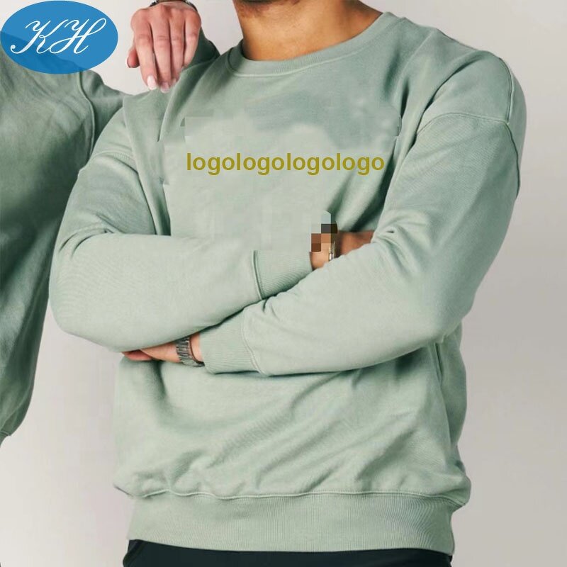 Sweatshirt Manufacturer - Custom Oversized CrewNeck Unisex Relaxed Fit With Embroidery LOGO
