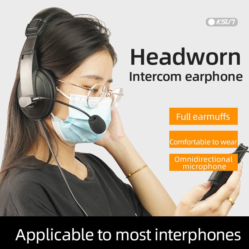 Headset Manufacturer - Head-mounted Earphone Headphone for Baofeng UV-5R 888S KSUN Kenwood