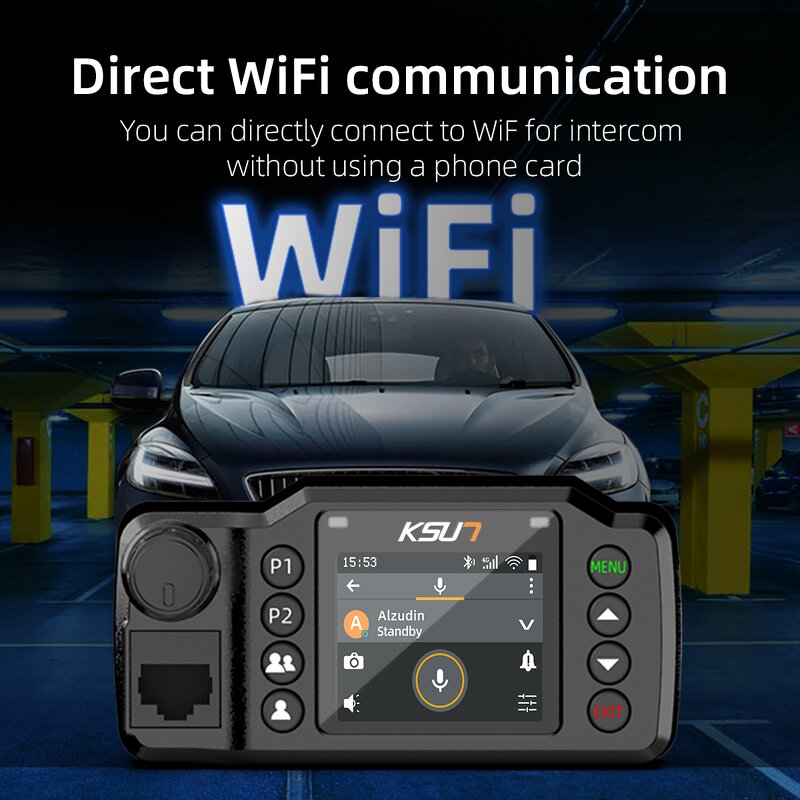 Car Radio Manufacturer - KUSN ZL1200 4G Walkie Talkie LTE Global Car Radio PTT Global
