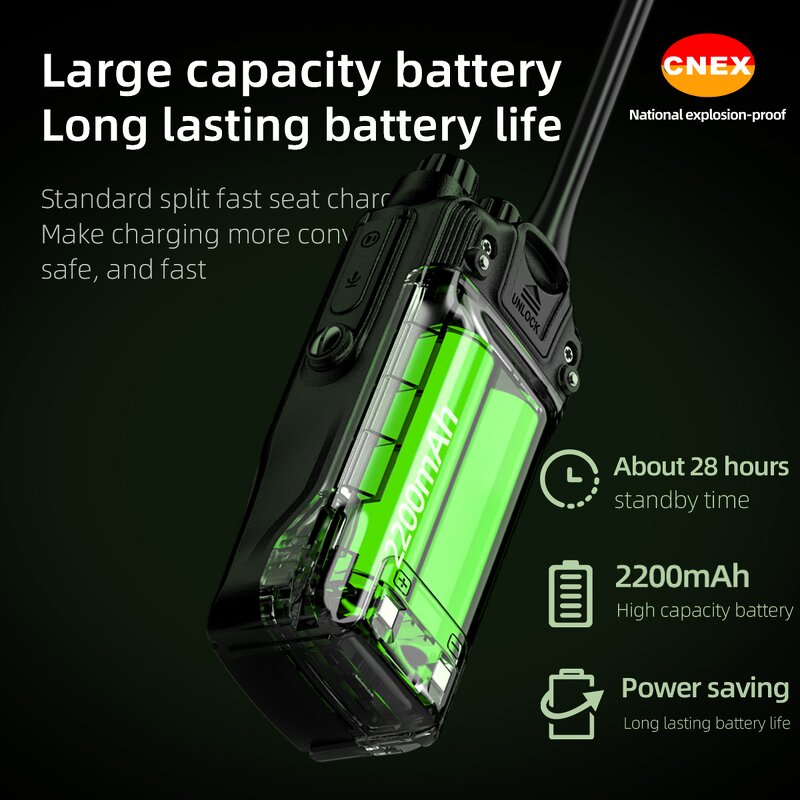 Walkie Talkie Manufacturer - KSUN DM1300(EX) CNEX DMR Professional Radio UHF VHF Dual Band