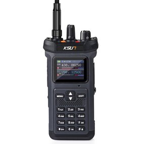 Walkie Talkie Manufacturer - KSUT UV119D VHF UHF Ham Radio with Flashlight & Reverse Charging
