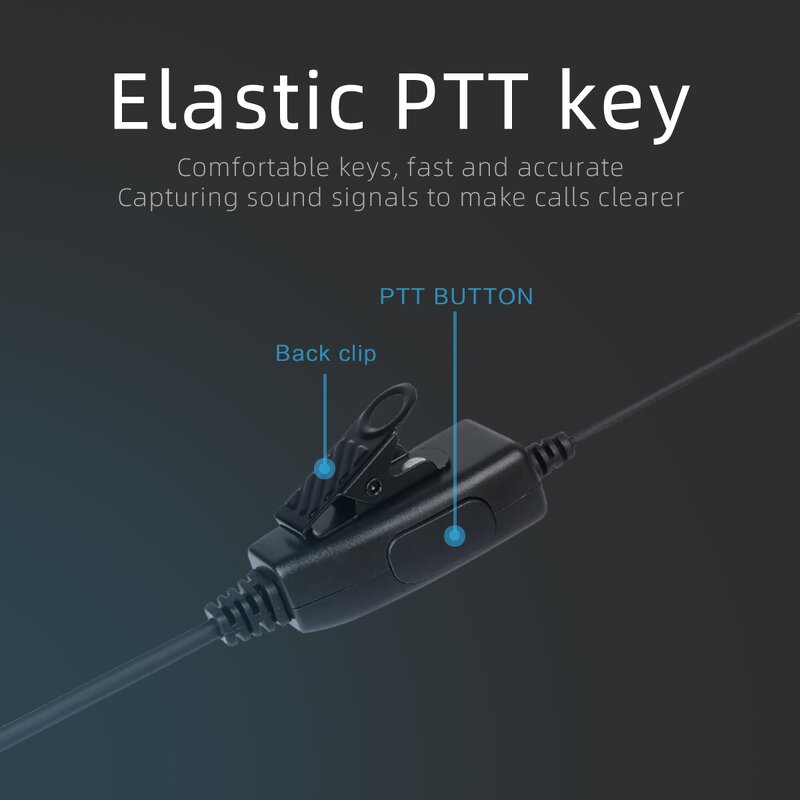 Headset Manufacturer - KSUN B32 Ear Hook Headphone Head Earbuds for Skiing Biking