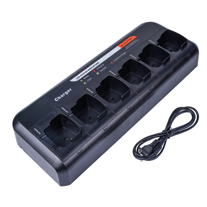 Charger Manufacturer - Six Way Charger Adapted to Motorola XIRP3688 GP328 P8668 P8668i