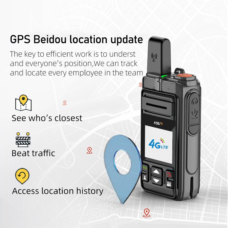 Walkie Talkie Manufacturer - KSUT ZL40 Communication Radio System with Bluetooth 4G POC