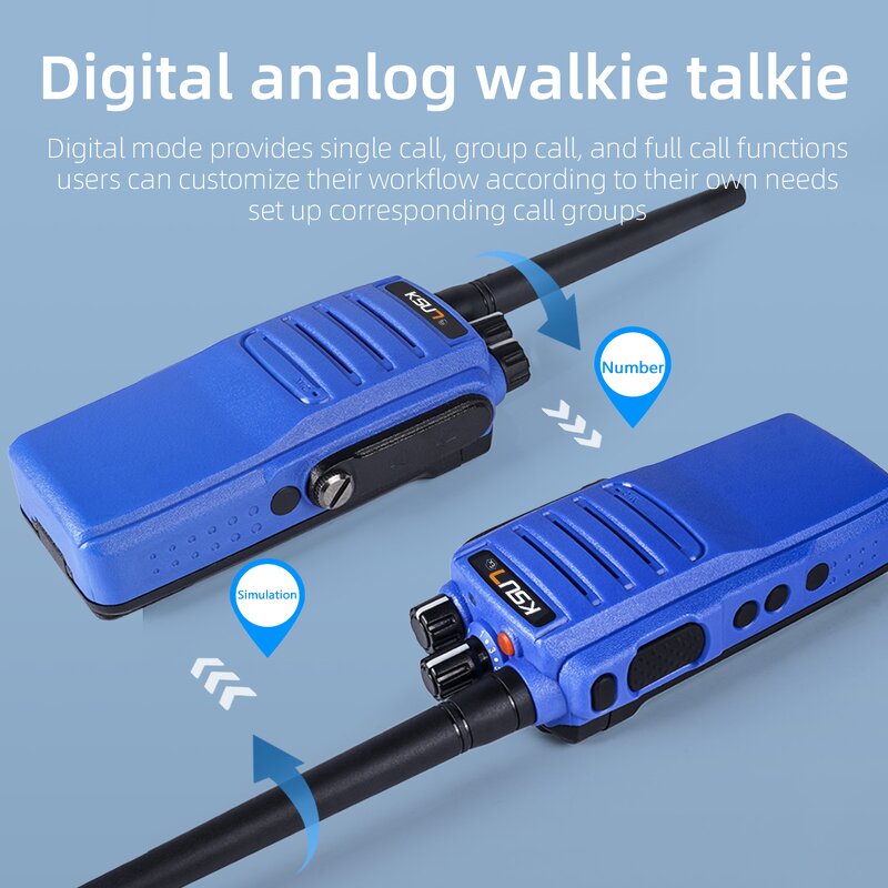 Walkie Talkie Manufacturer - KSUN DM52(EX) DMR Encrypted Professional Radio Safe