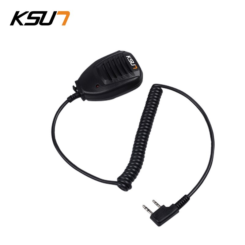 Speaker Microphone Manufacturer - 2 Pin Handheld PTT Shoulder for Baofeng 888S UV-5R UV-82
