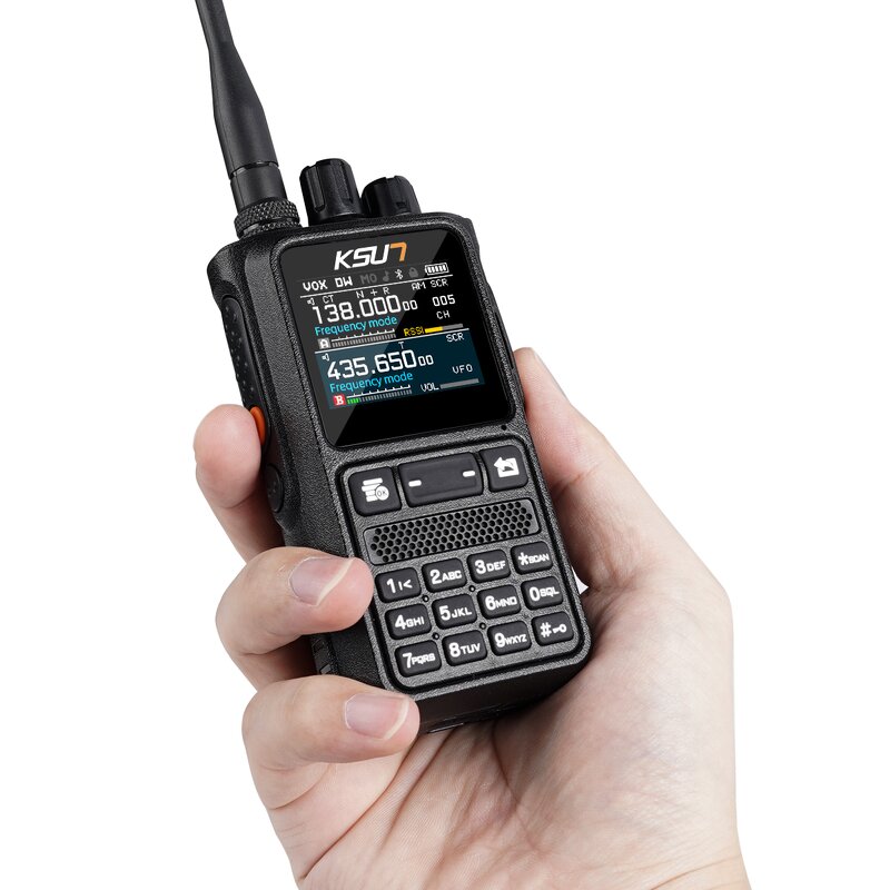 Walkie Talkie Manufacturer - KSUT UV110D FM Radios with Air Band Receiver & Bluetooth
