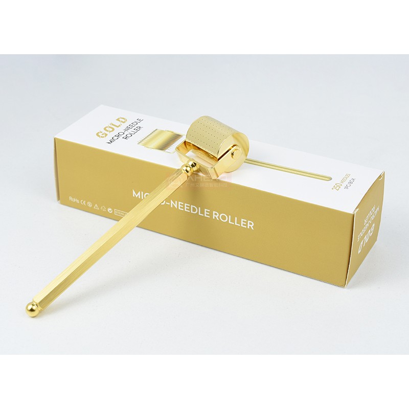 Skin Hydra Roller Factory - Micro Needles 64 Gold Titanium 1.0mm