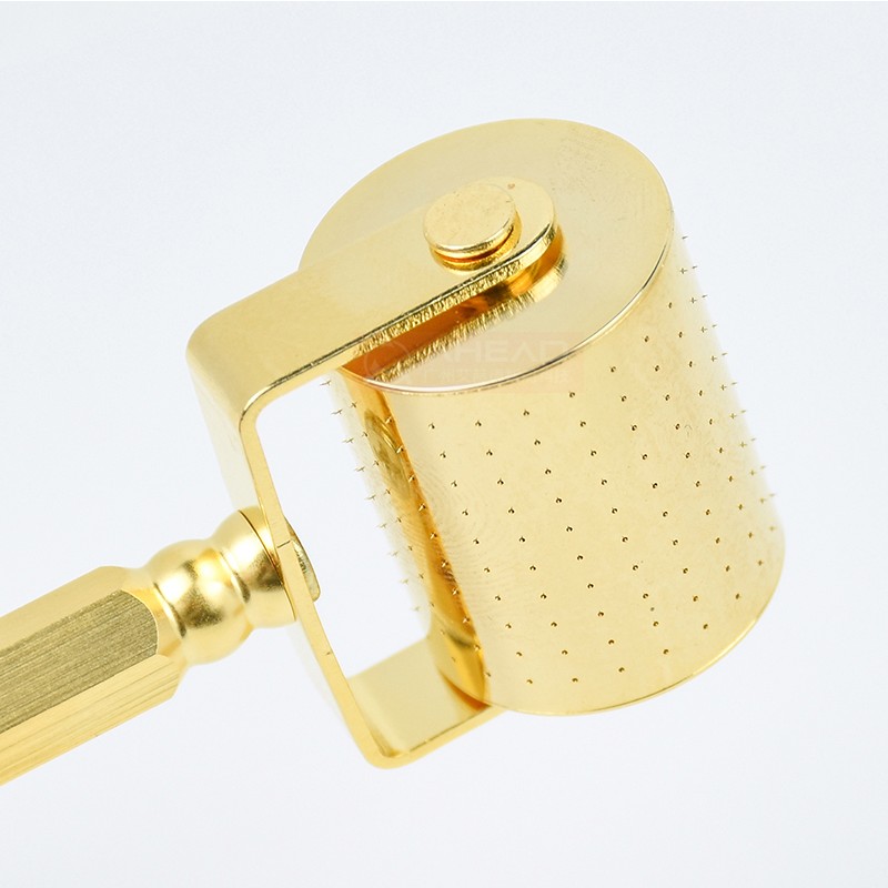 Skin Hydra Roller Factory - Micro Needles 64 Gold Titanium 1.0mm