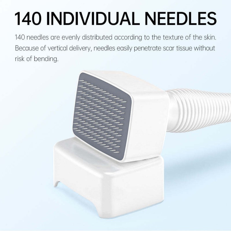 Adjustable Derma Stamp Factory - Home Use Early Hair Loss 140 Needles