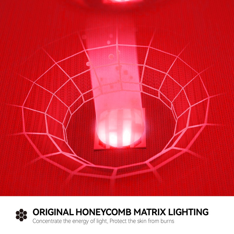 LED Facial Mask Factory - Leather 4 Color 460-850nm Portable