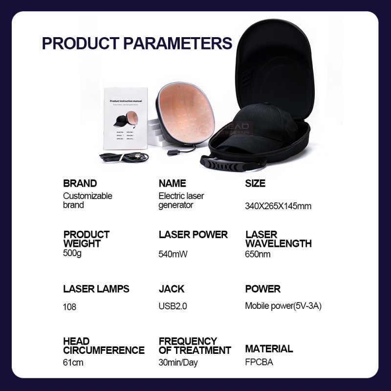 Laser Therapy Cap Factory - Direct Factory Price Anti Hair Loss