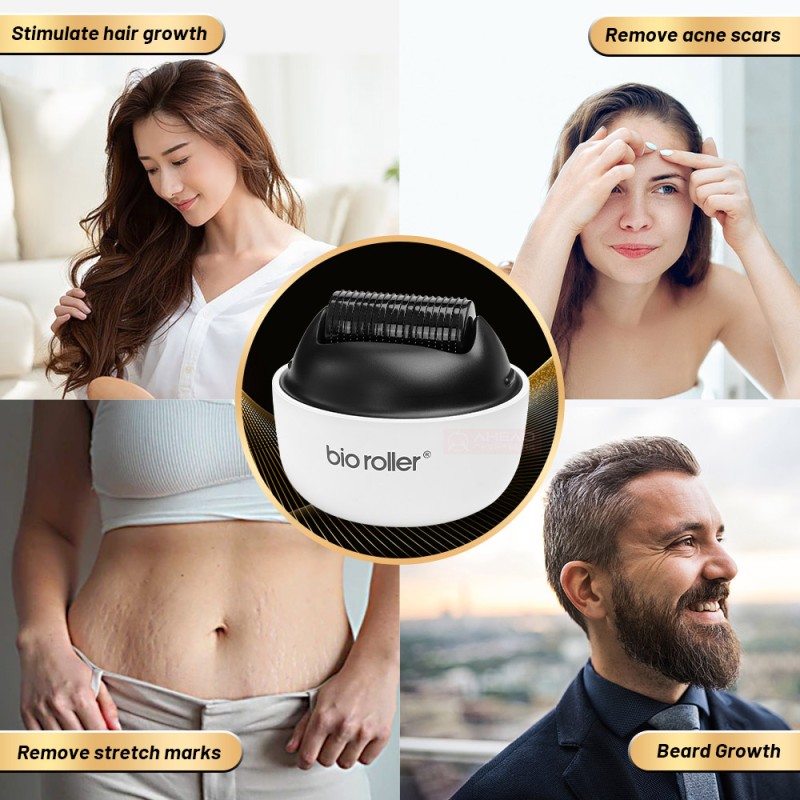 Gold Derma Roller Manufacturer - Luxury DRS 250 Wrinkles Scars Acne