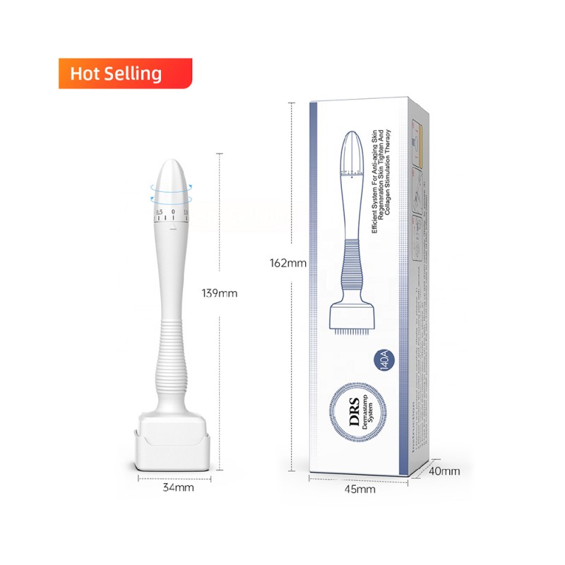 Adjustable Derma Stamp Factory - 140 Pins Microneedle Facial Care