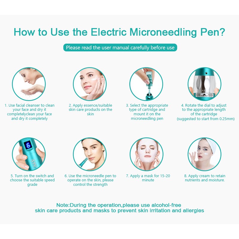 Wireless Dermapen Factory - Newest M8S Adjustable Liquid Output