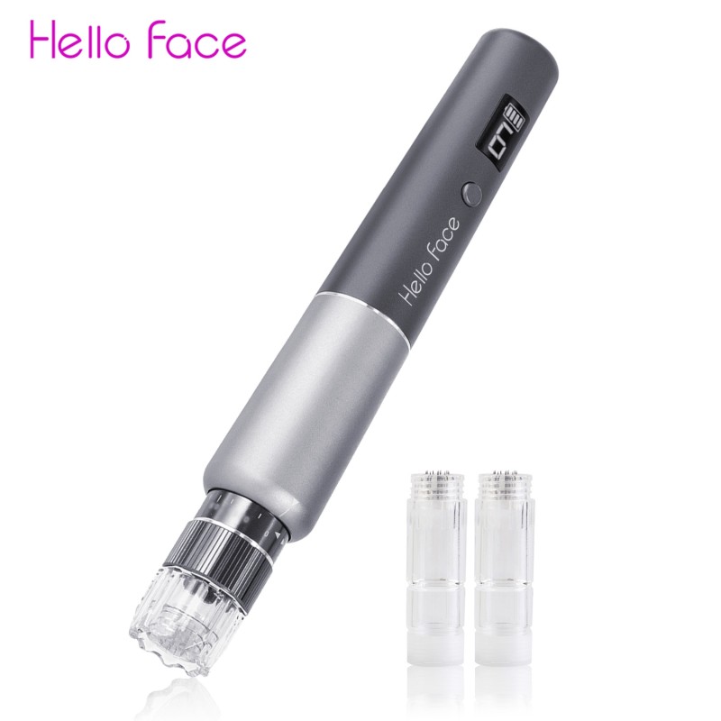 Micro Needling Pen Manufacturer - Hello Face H08 Liquid Bottle 12Pins