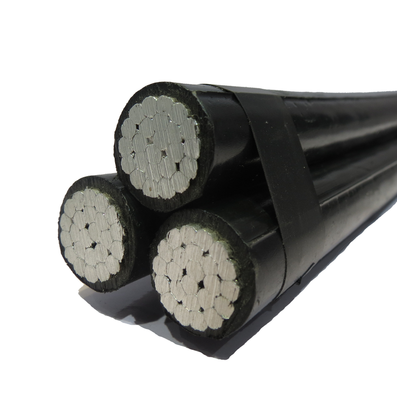 Aerial Bundled Cable Manufacturer - ASTM Standard 3x95mm2 50mm2 Aluminum Conductor ABC Service Drop