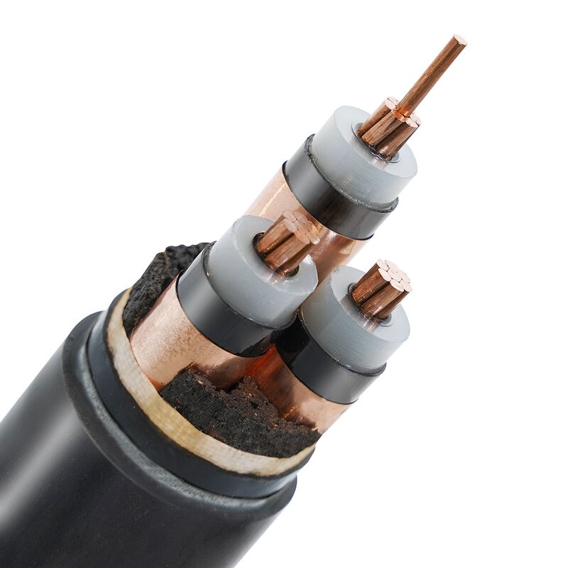 Medium Voltage Power Cable Manufacturer - CU XLPE AWA/SWA PVC Copper Conductor XLPE Insulation Armoured