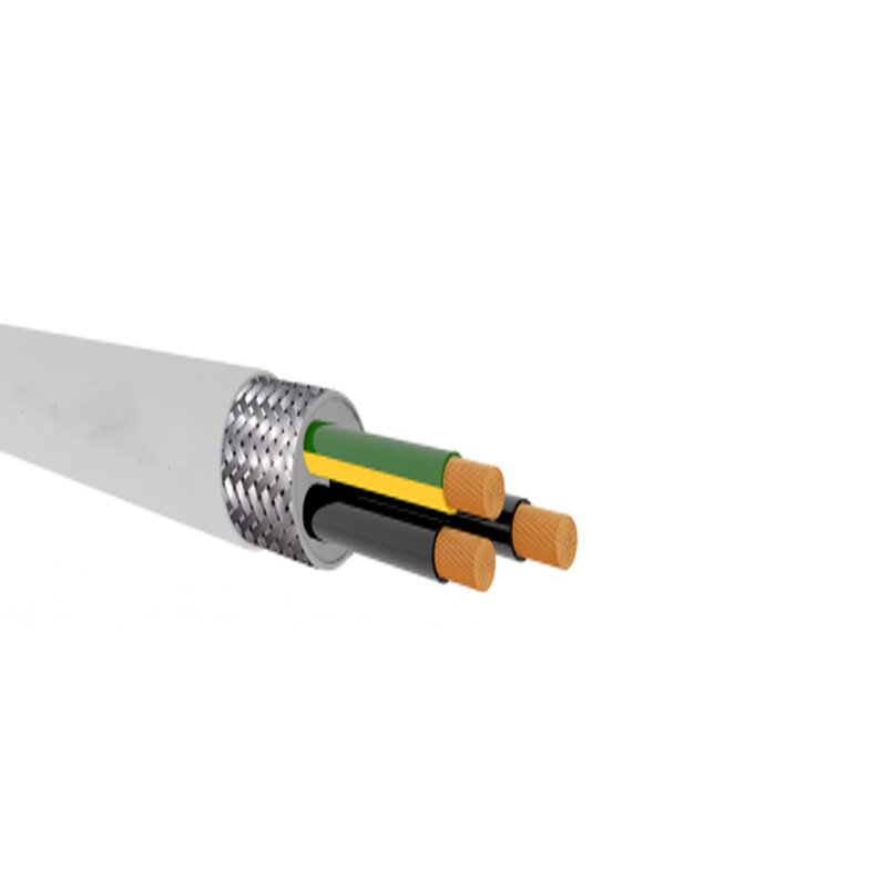 PUR-CY Control Cable Manufacturer - Copper-conductor Pvc Insulation UV Tear and Coolant Resistant Cu-screened PUR Sheath