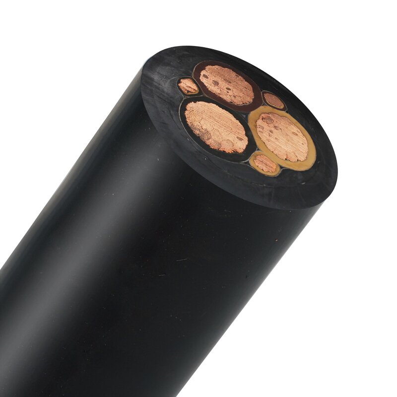 Rubber Cable Manufacturer - H07RN-F 450/750V EPR Insulation 3.3kV 3x120mm2 Flexible Copper for Sea Port and Dams