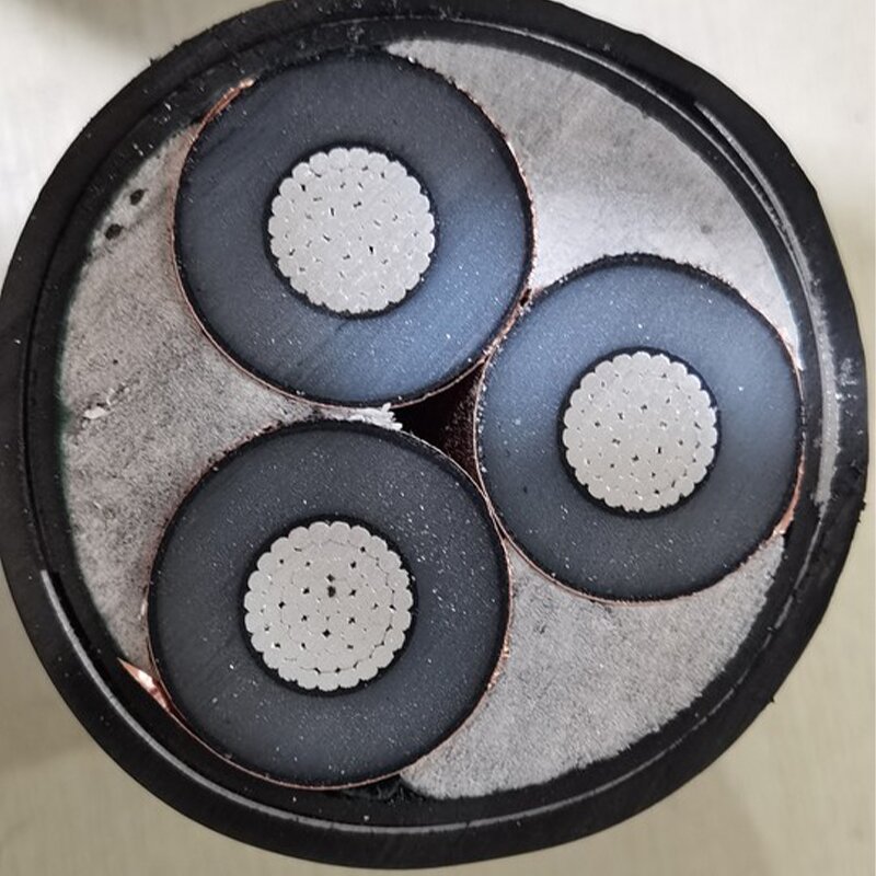 Underground XLPE Insulated Cable Manufacturer - Medium Voltage 10-25kv 3x70-500mm2 3 Core Aluminum Power Cable
