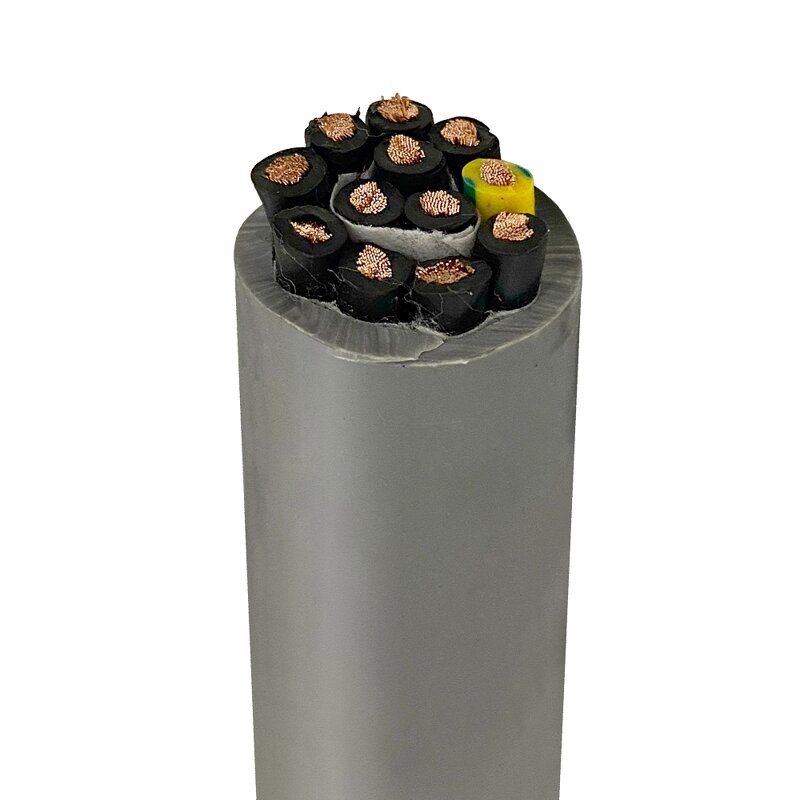 Marine Control Cable Manufacturer - HUADONG KVV 6-7 Core Copper Conductor PVC Insulation Large