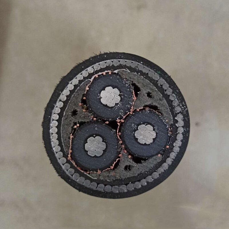 Copper XLPE Insulated Cable Manufacturer - Waterproof PVC Sheathed Armor Medium Voltage Underground Submarine Power