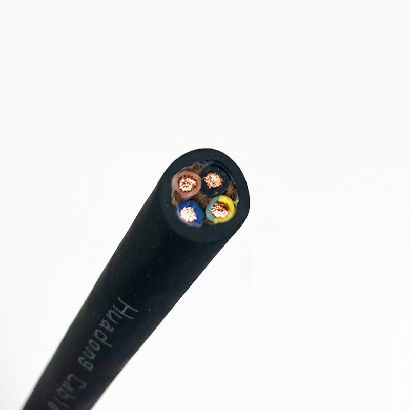 Multi Core Rubber Cable Manufacturer - H07RN-F 5G2.5 3Core Copper Submersible 3X1.5-3.5mm2 Flexible Power Cable