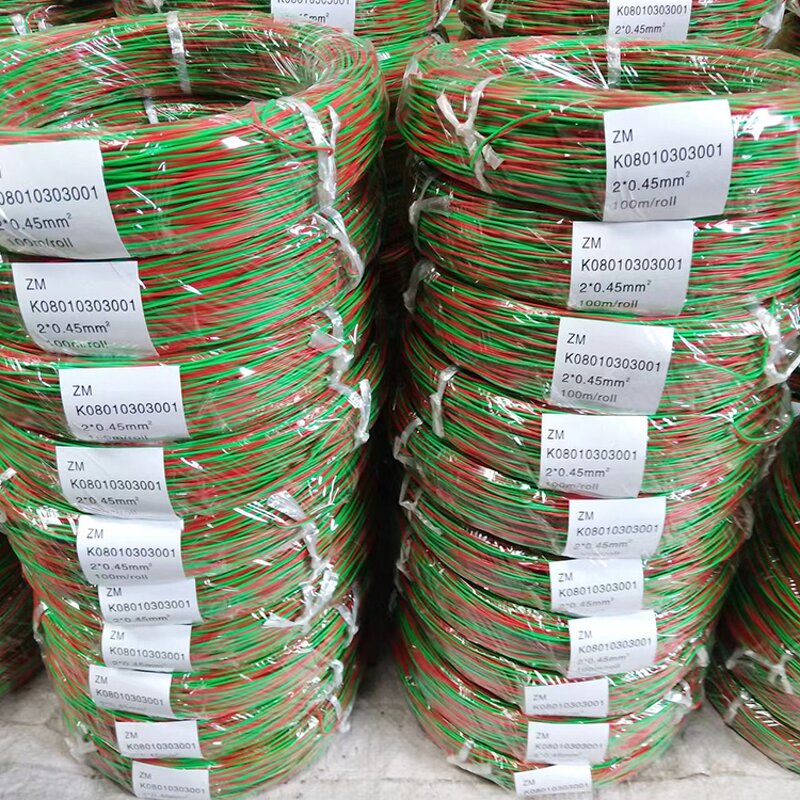 Industrial Blasting Cable Manufacturer - 0.5-0.89mm 23AWG Copper Conductor Neoprene Rubber Insulation Twin Twist Mining