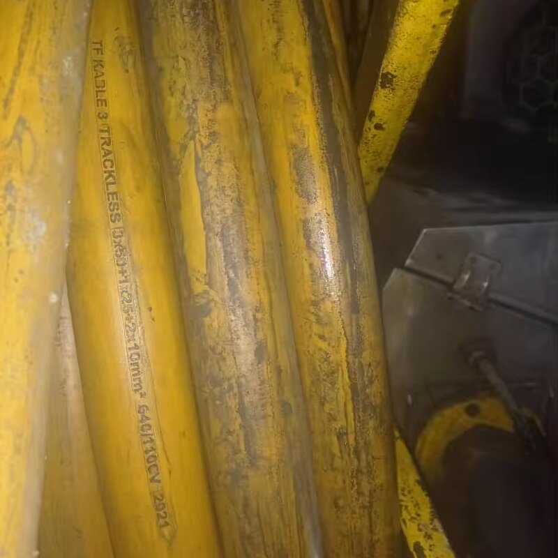 Mining Power Cable Manufacturer - 640/1100V 3 + 3 Core Scoop High Flex Flexible Rubber Trackless