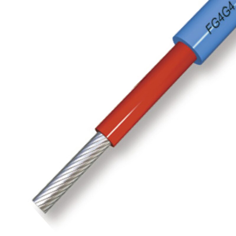 Flexible Silicone Rubber Cable Manufacturer - FG4G4 Double Silicone UG4G4 Solid Conductor Tinned Copper High Temperature