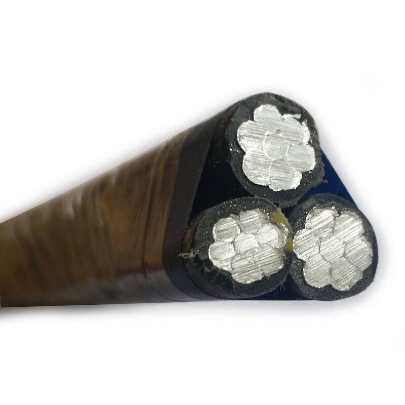 Aerial Bundled Cable Manufacturer - ASTM Standard 3x95mm2 50mm2 Aluminum Conductor ABC Service Drop