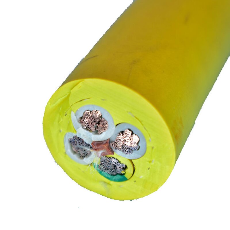 High Flexible Rubber Cable Manufacturer - Huadong VDE Approved 10-240mm Standard Copper EPR PCP Heavy Duty 1000V TRM-J Mining Power
