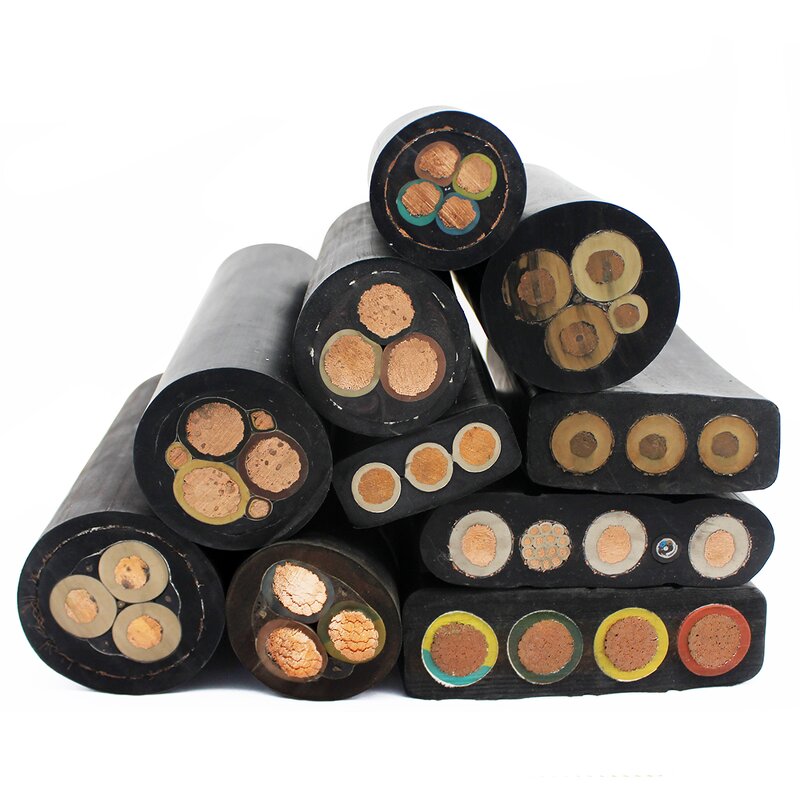 Multicore Rubber Cable Manufacturer - H07RN-F 4G2.5mm2 Silicone Round Copper Wire Flexible Cabtyre