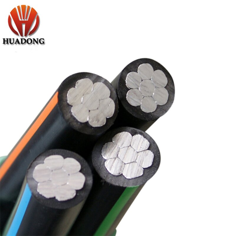 Aerial Bundled Cable Manufacturer - ASTM Standard 0.6/1kv 10-30mm2 Overhead Xlpe Insulation Twisted Cable