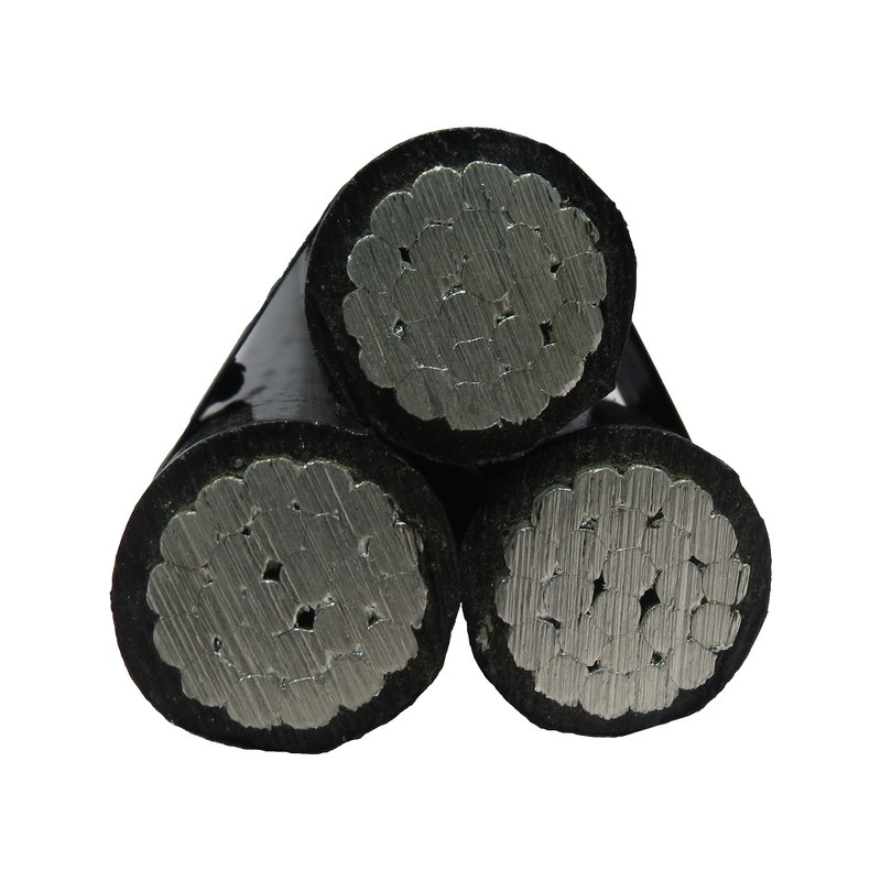 Aerial Bundled Cable Manufacturer - ASTM Standard 3x95mm2 50mm2 Aluminum Conductor ABC Service Drop