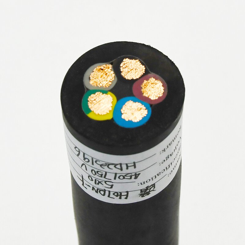 Rubber Sheathed Cable Manufacturer - H05rn-f H07rn-f Flexible 2-4 Core Rubber Power Cables
