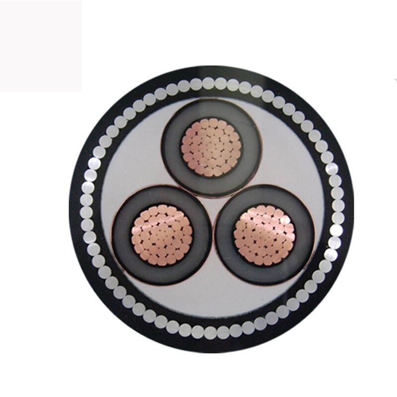 XLPE Insulated Armoured Cable Manufacturer - 11kv-15kv 3 Core 70-400mm2 Medium Voltage Power Cable