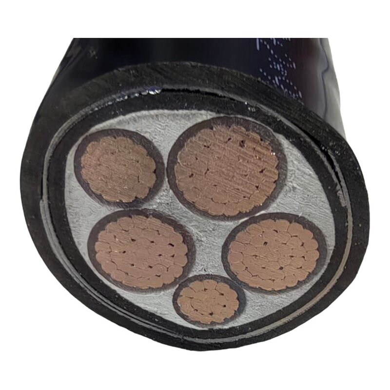 YJV Low Voltage Cable Manufacturer - 0.6/1KV 3*25+2*16 XLPE Insulated PVC Sheath Power Cable