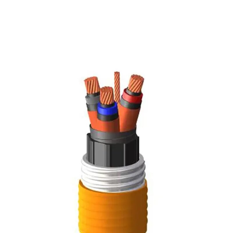 Mineshaft Cables Manufacturer - TECK 90 Armoured 1000V Vertical Mineshaft 5000V Unshielded Shielded Mining Cable