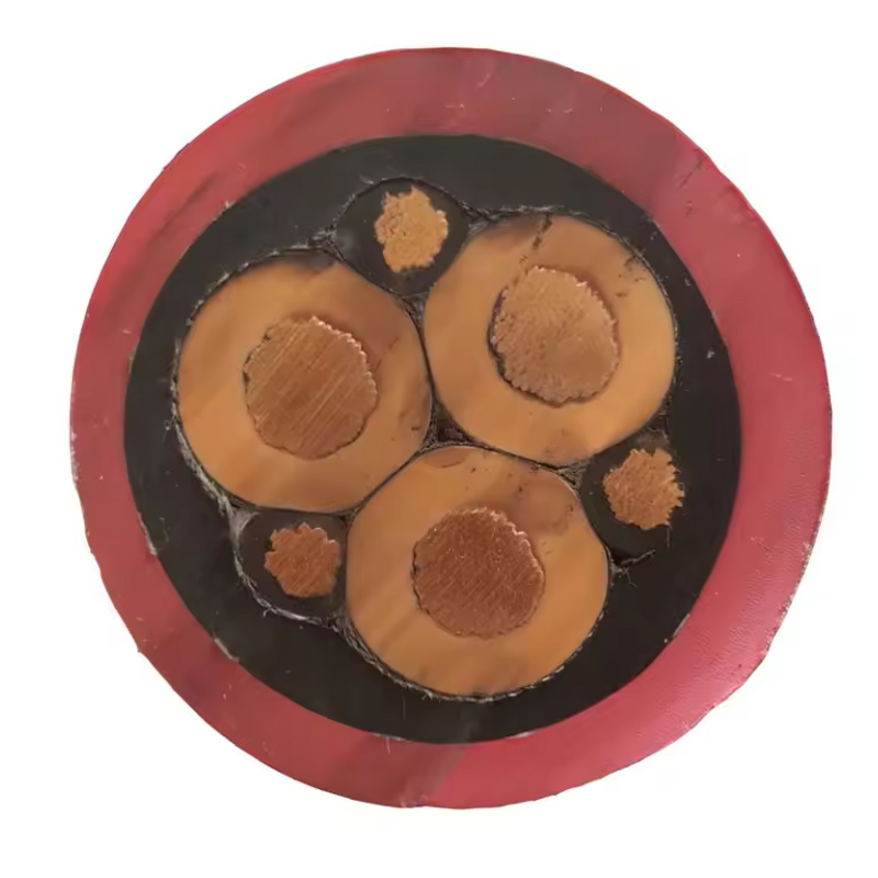 Flexible Mining Cable Manufacturer - 3X25+3X25/3 8.7/15kV (N)TSCGEWTOEUS NTSCGEWTOEUS for Energy Supply