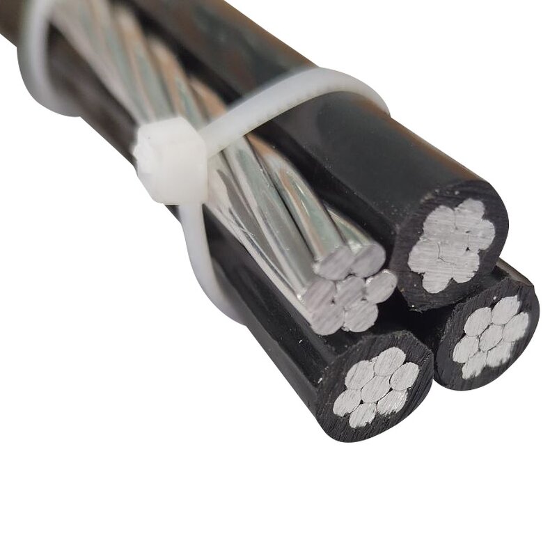 Aluminum Conductor ABC Cable Manufacturer - Professional Manufacturer ASTM Standard Overhead Customized Sizes Electrical Power